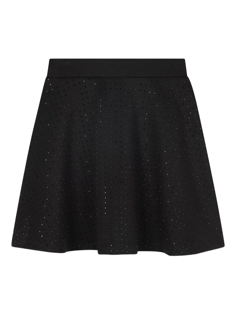 Michael Kors Kids Flared rok verfraaid met stras Zwart