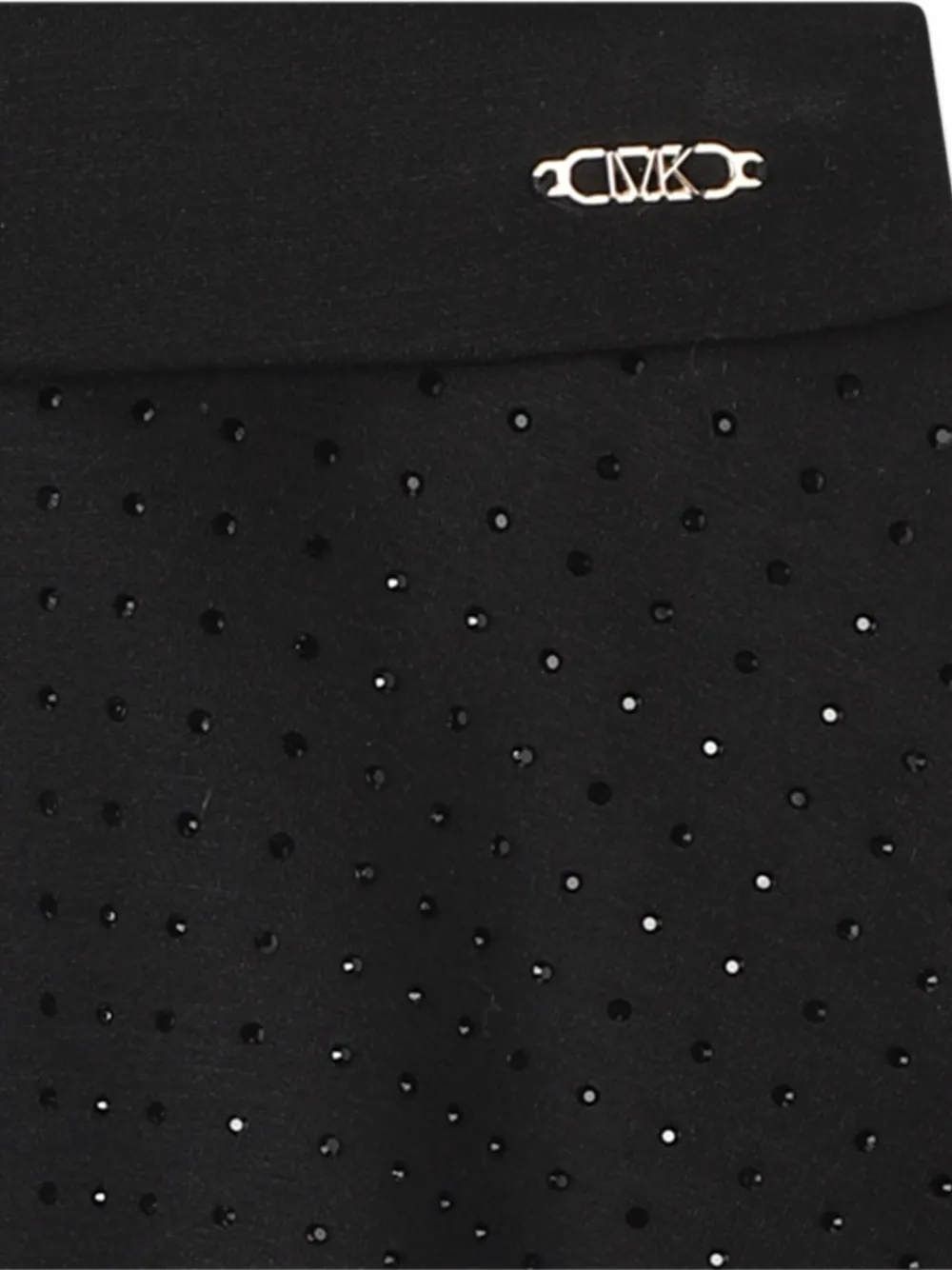 Michael Kors Kids Flared rok verfraaid met stras Zwart