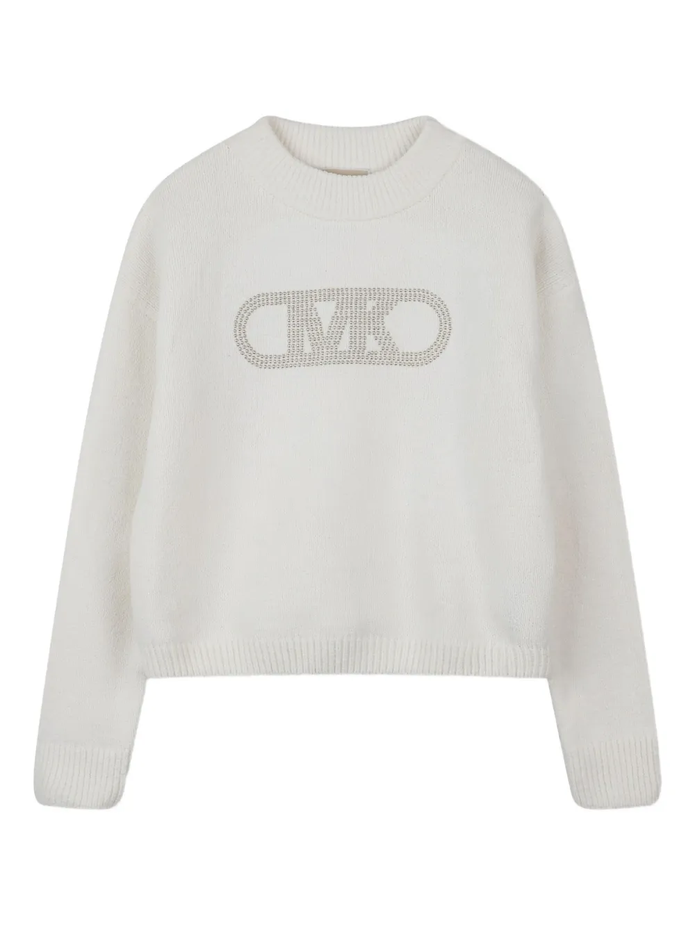 Michael Kors Kids Sweater met logo Beige