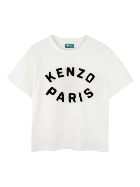 Kenzo Kids تيشيرت بحروف شعار الماركة