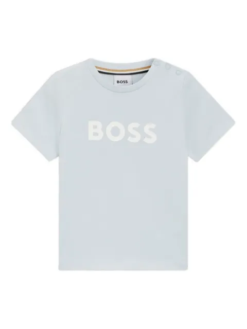 BOSS Kidswear logo-print short-sleeve T-shirt