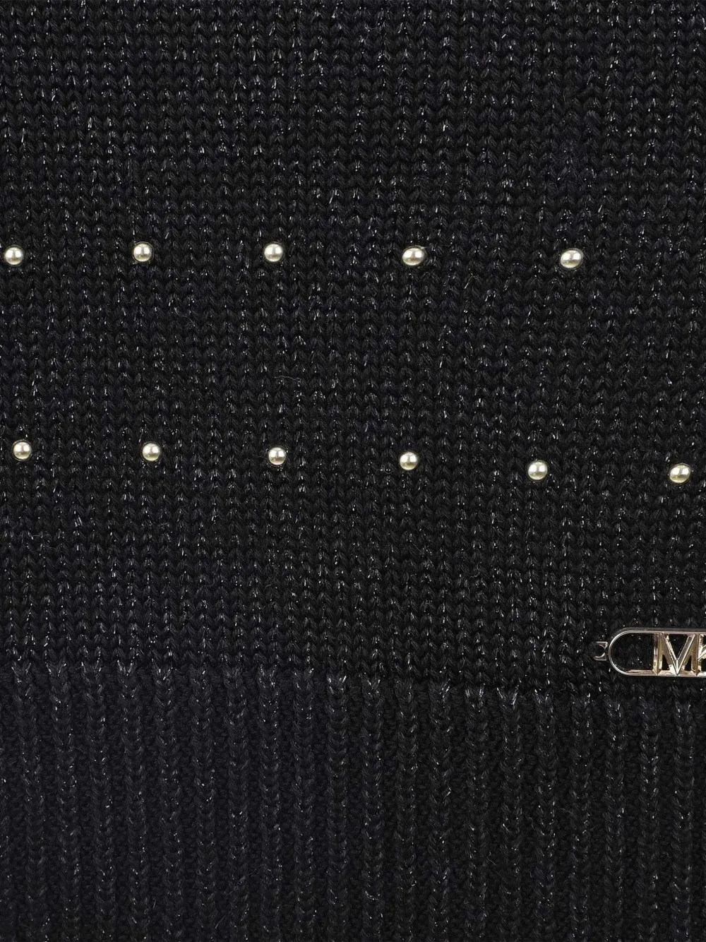 Michael Kors Kids Sjaal met logoplakkaat Zwart