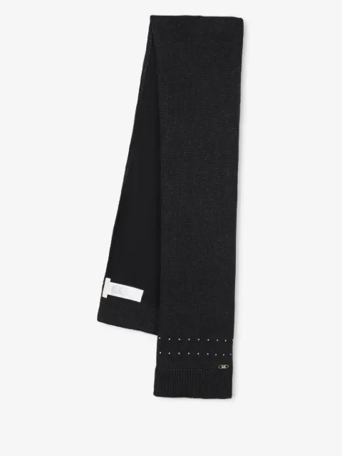 Michael Kors Kids Sciarpa con placca logo