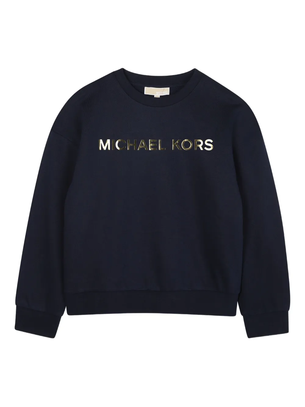 Michael Kors Kids Sweater met logoprint Blauw