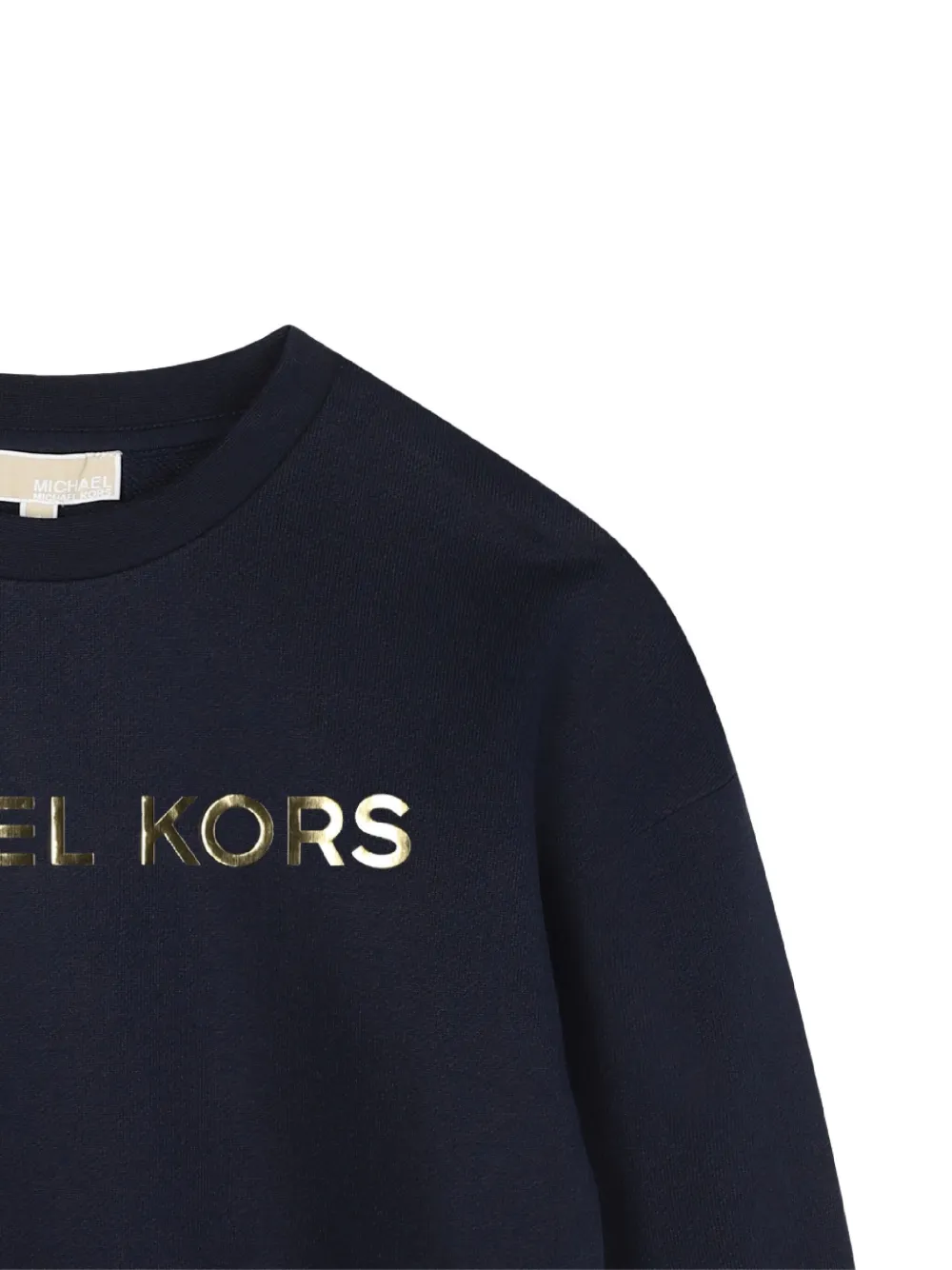 Michael Kors Kids Sweater met logoprint Blauw