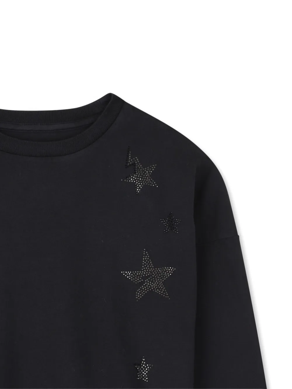 Zadig & Voltaire Kids Sweater met lange mouwen en ster Zwart