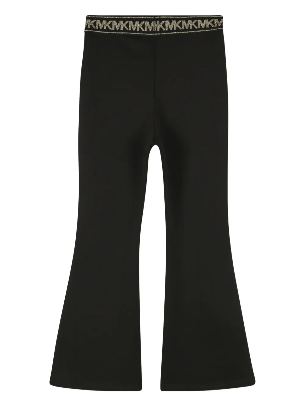Michael Kors Kids Broek met logoband Zwart