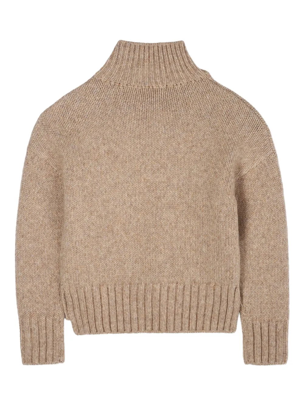 Zadig & Voltaire Kids Coltrui met knoopdetail Bruin