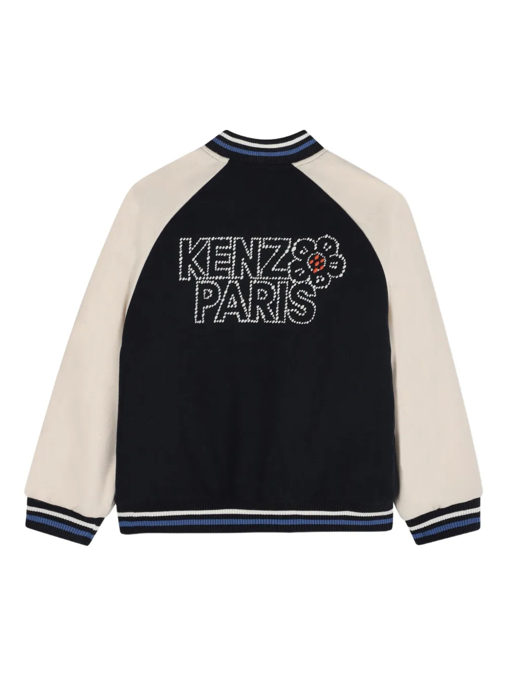 Kenzo Kids embroidered raglan-sleeve jacket | Girls Bomber Jackets | Image 2