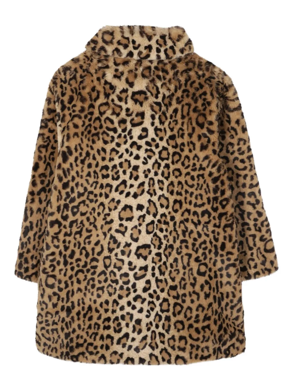 SONIA RYKIEL ENFANT leopard-print faux-fur coat | Girls Faux Fur Coats | Image 2