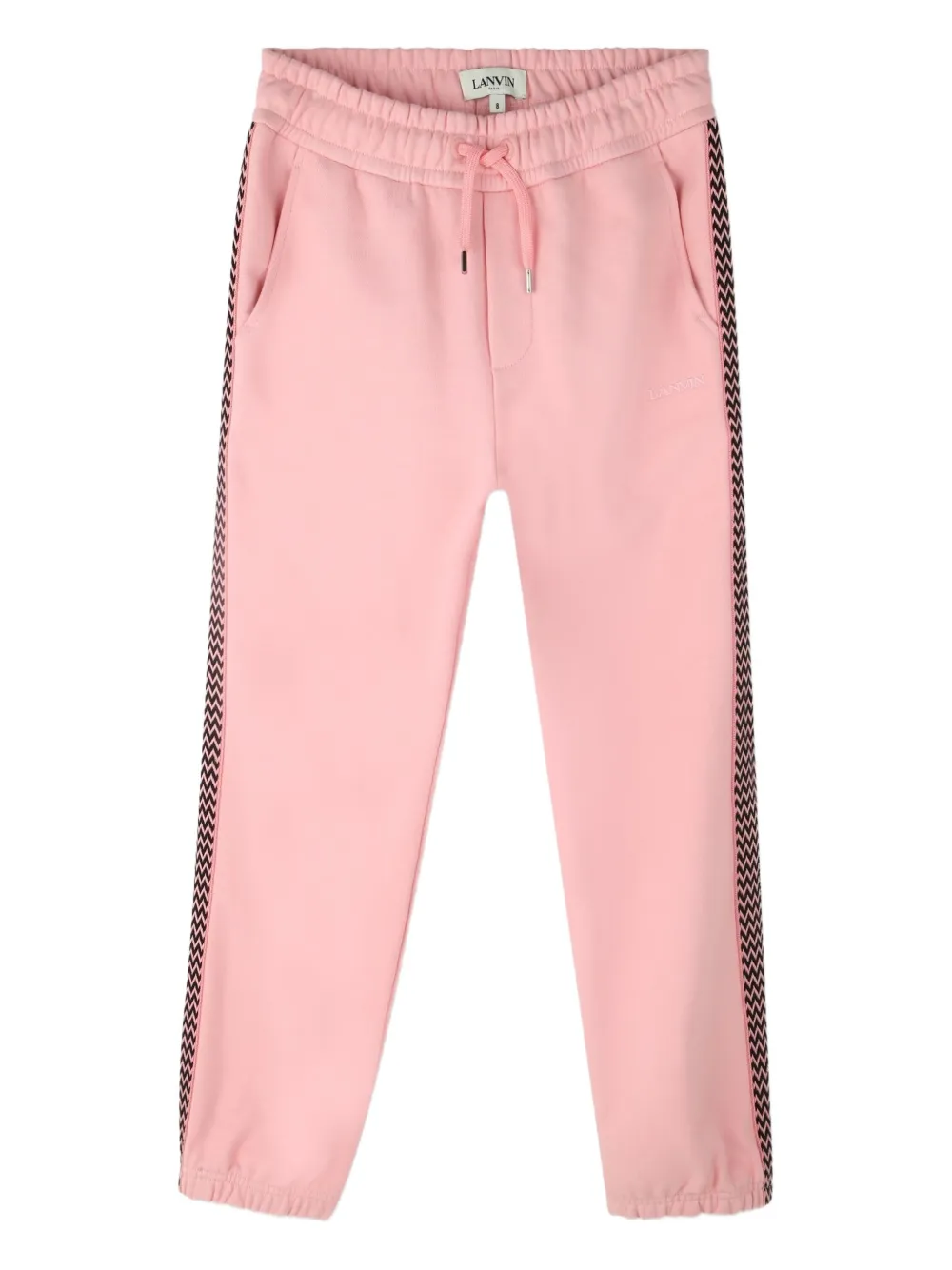 Lanvin Enfant Trainingsbroek met vlakken Roze