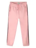 Lanvin Enfant panelled track pants - Pink
