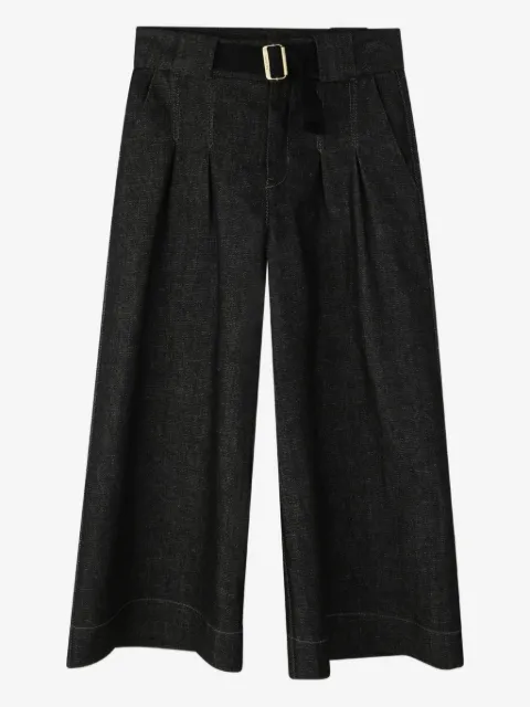 Lanvin Enfant pleated wide-leg trousers