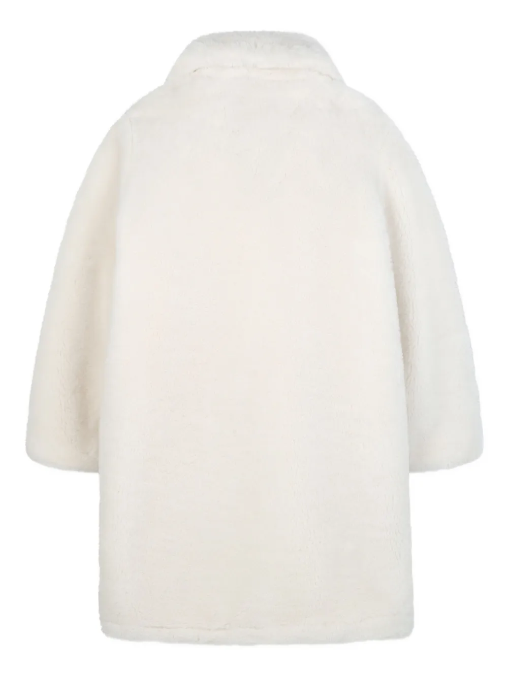 Michael Kors Kids Jas van imitatiebont Beige