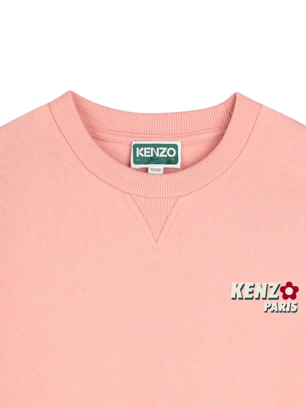 Kenzo Kids Jurk met logoprint Roze