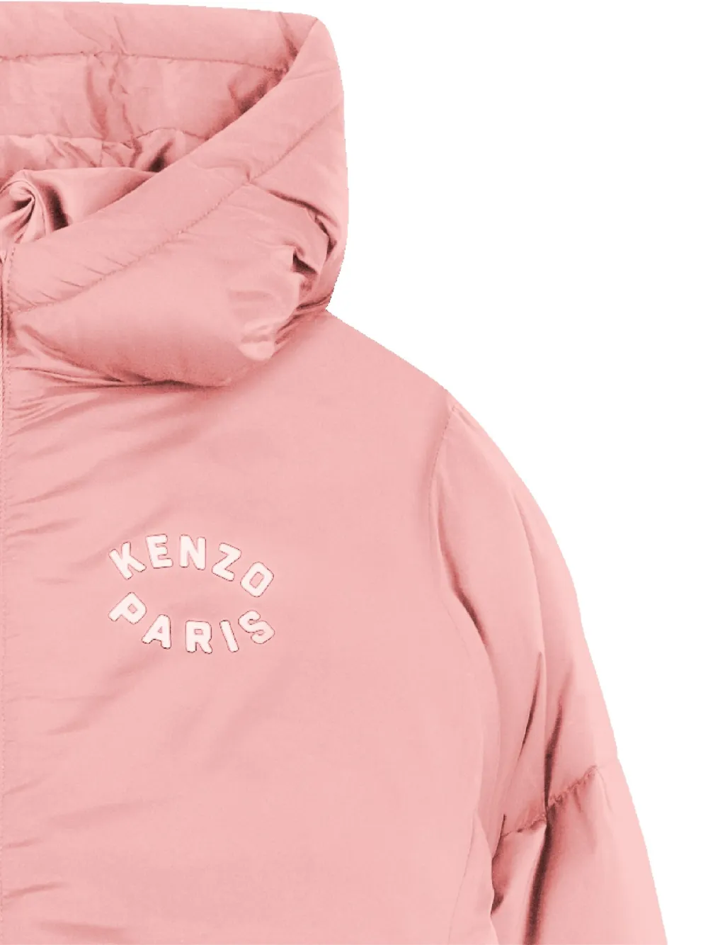 Kenzo Kids Donsjack met capuchon Roze