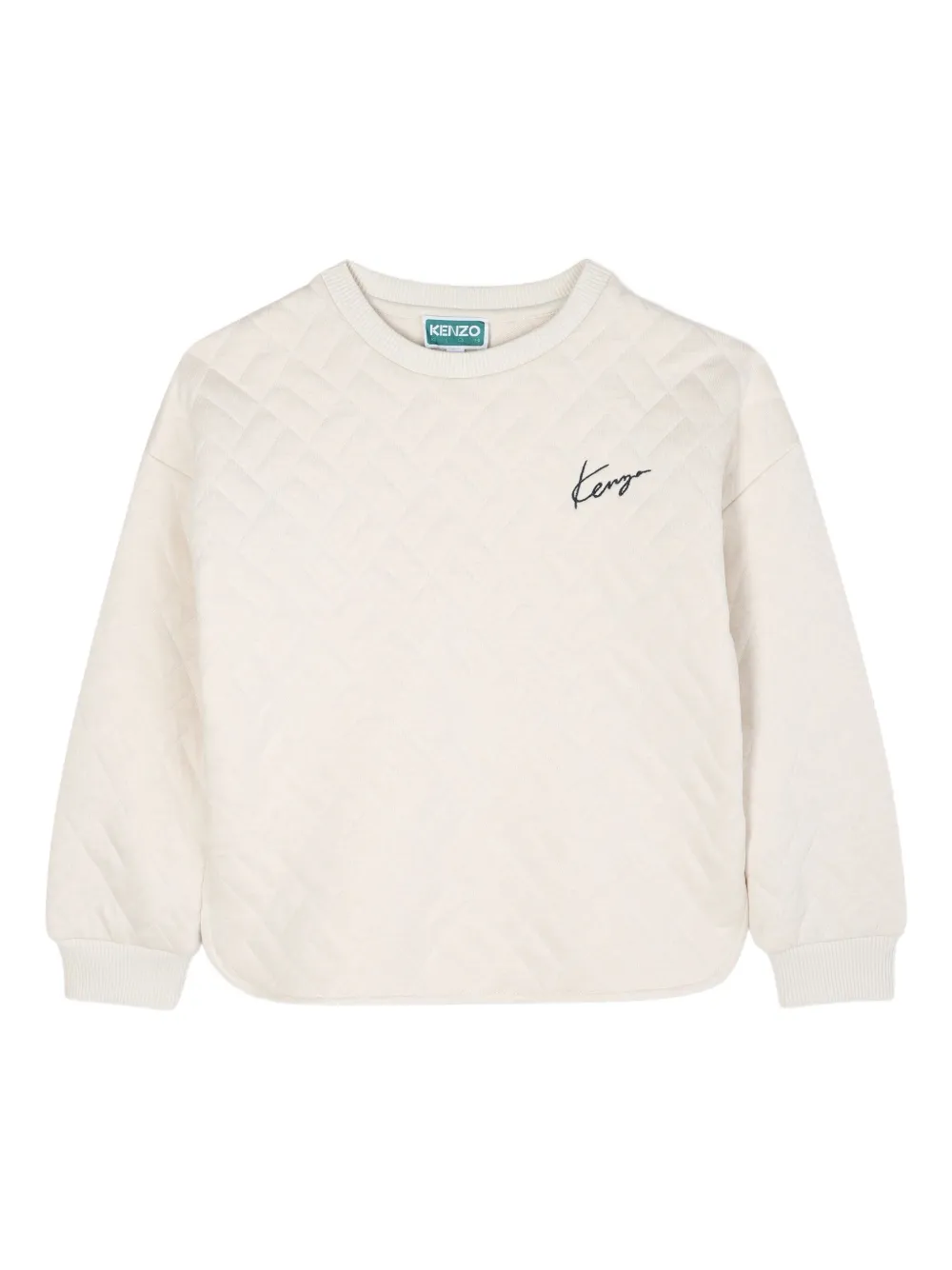 Kenzo Kids Gewatteerd trainingspack Beige