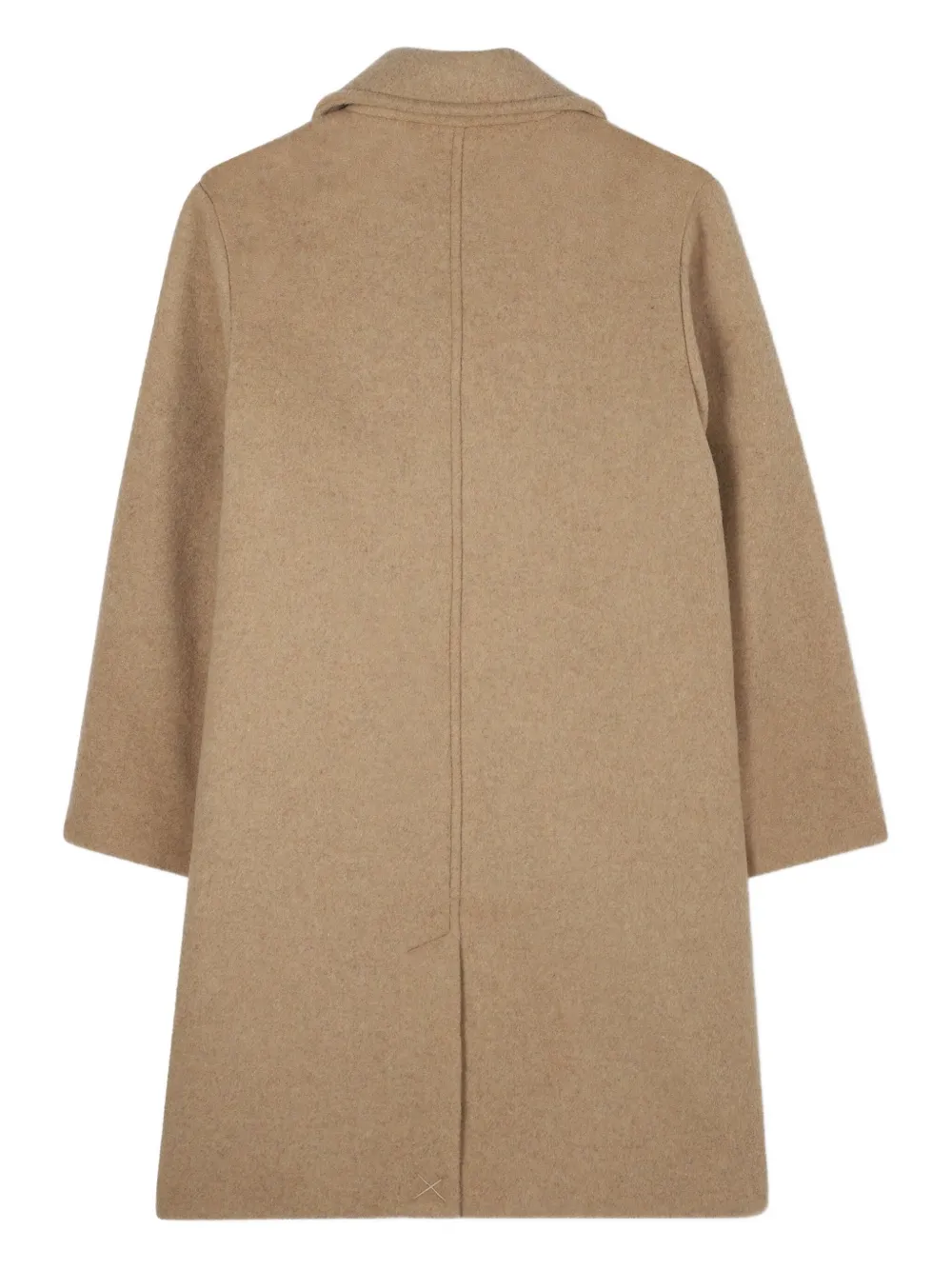Michael Kors Kids Jas met dubbele rij knopen Beige