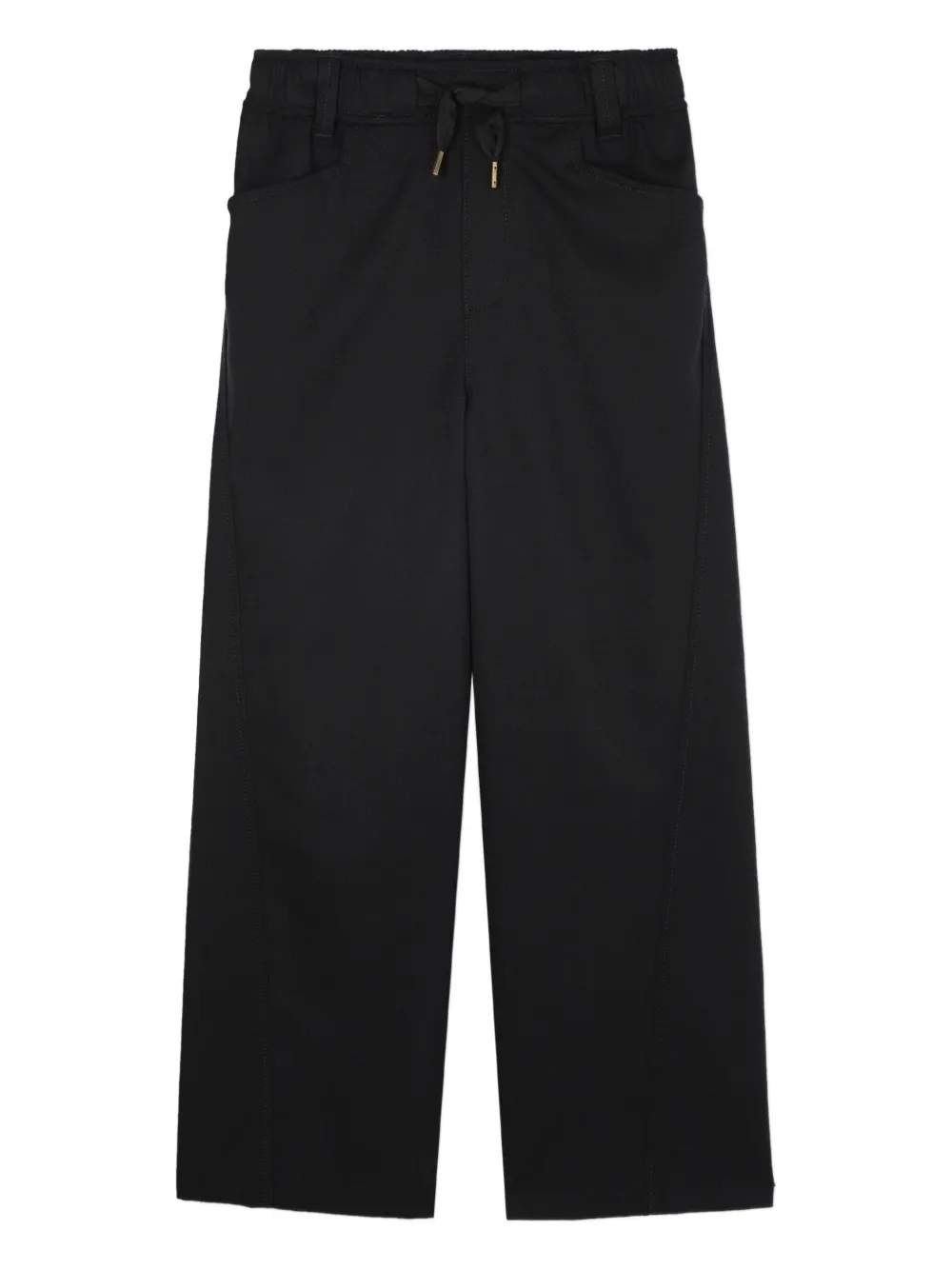 Lanvin Enfant Broek van wolblend Zwart
