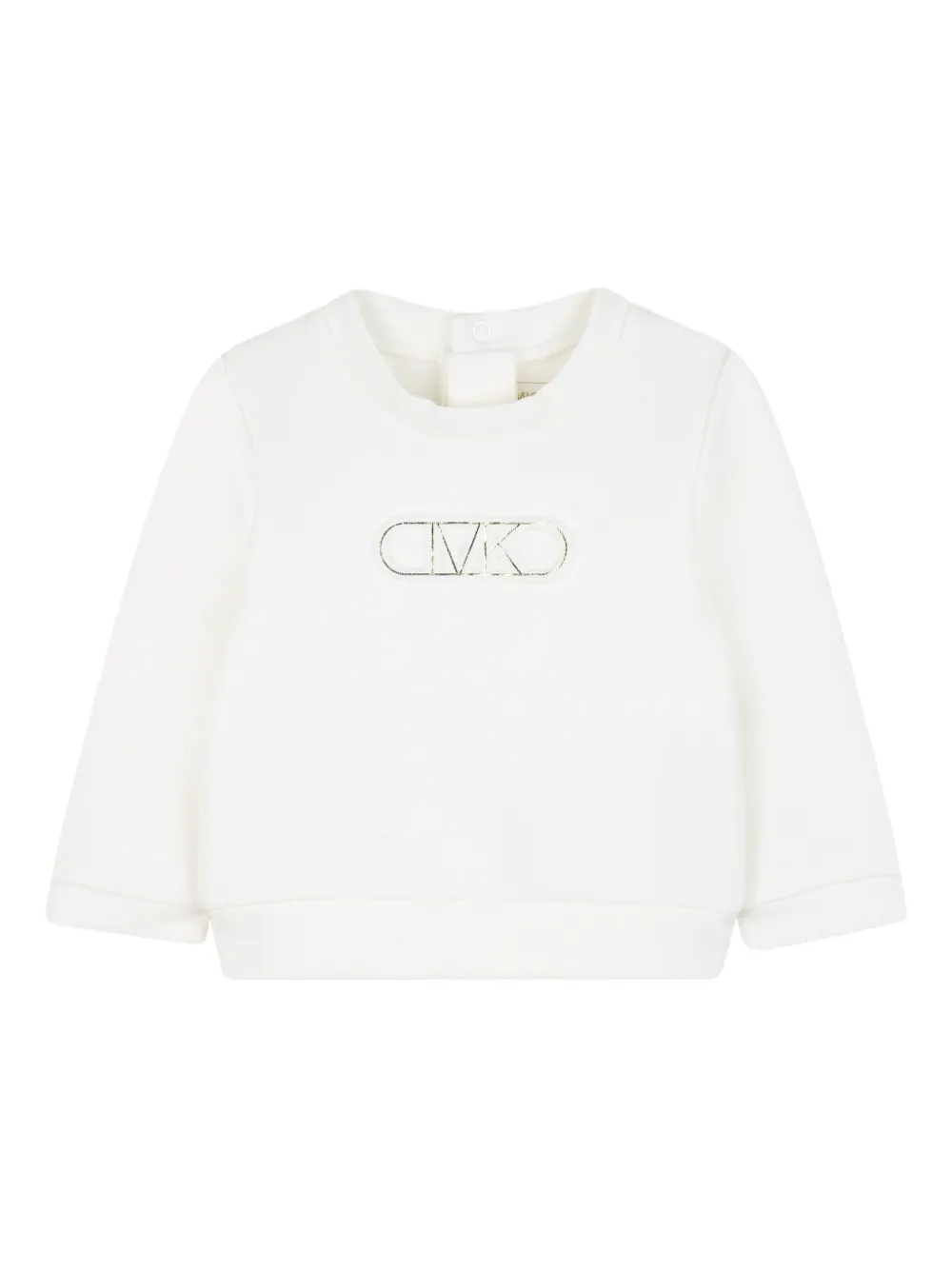 Michael Kors Kids Sweater en cargo broek met verfraaid logo Wit