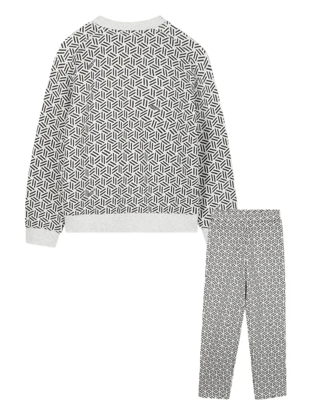 Kenzo Kids Trainingspak met logoprint Grijs