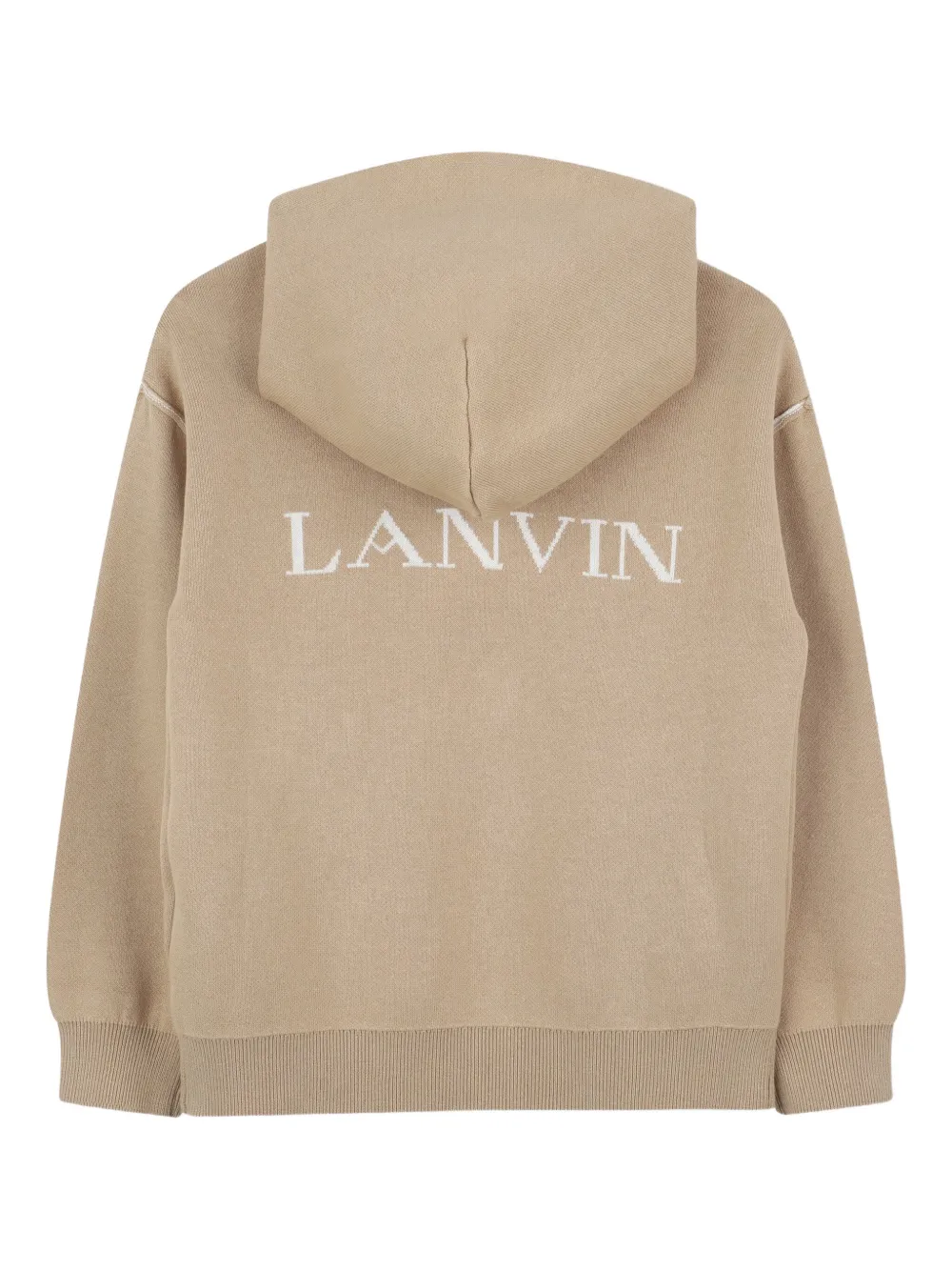 Lanvin Enfant logo-patch hoodie | Boys Hoodies & Sweatshirts | Image 2