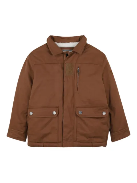 Zadig & Voltaire Kids pocketed hooded jacket