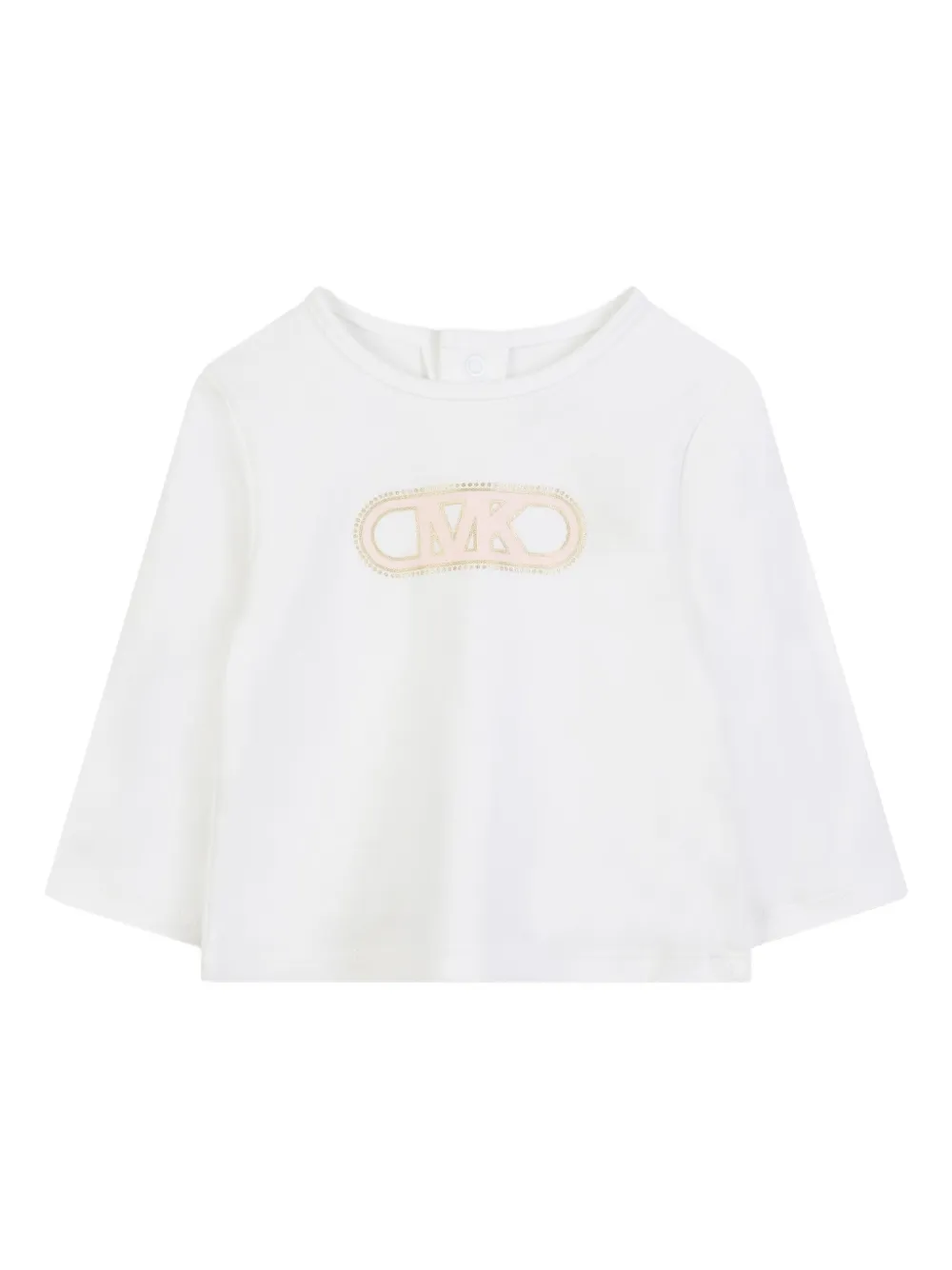 Michael Kors Kids Trainingspak met capuchon en rits Roze