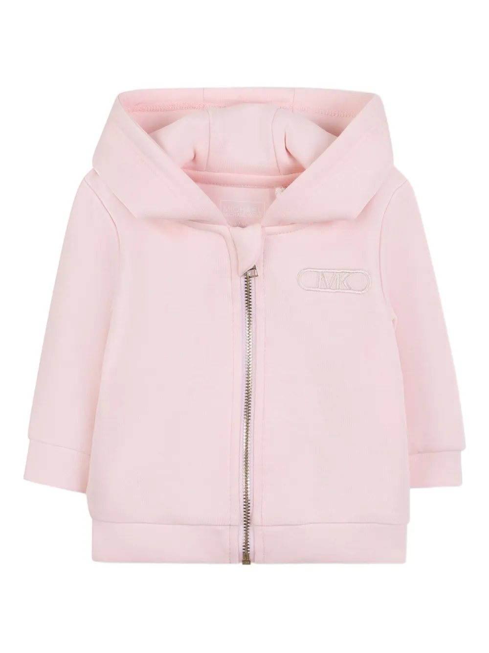 Michael Kors Kids Trainingspak met capuchon en rits Roze