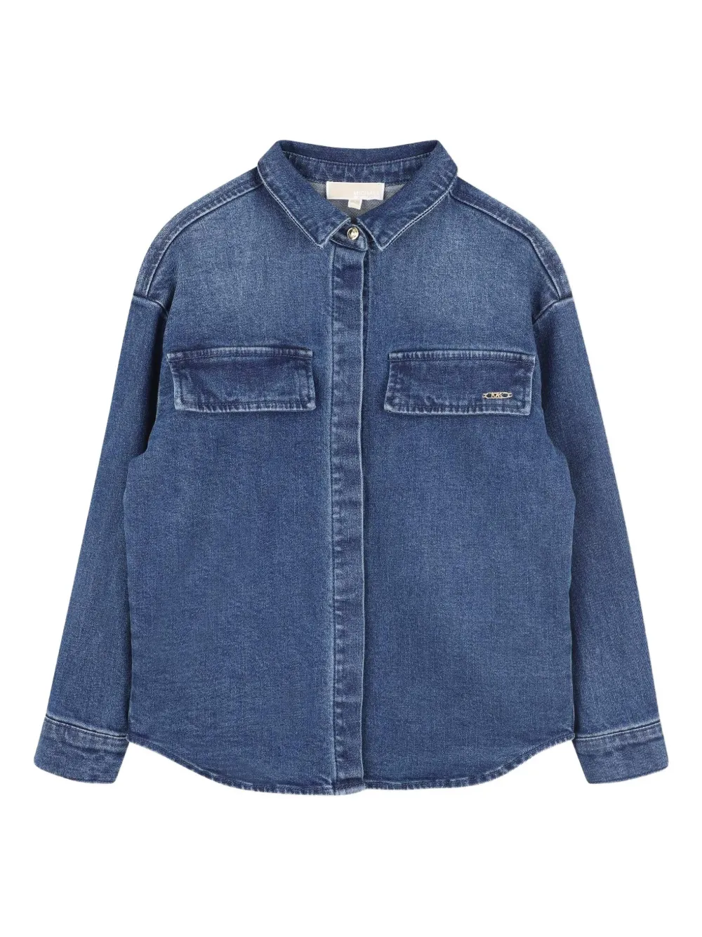 Michael Kors Kids Spijkershirt Blauw