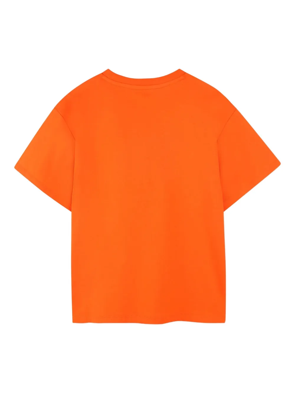 Kenzo Kids T-shirt met tijgerprint Oranje