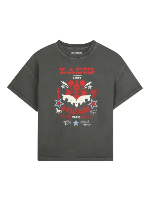 Zadig & Voltaire Kids graphic-print t-shirt