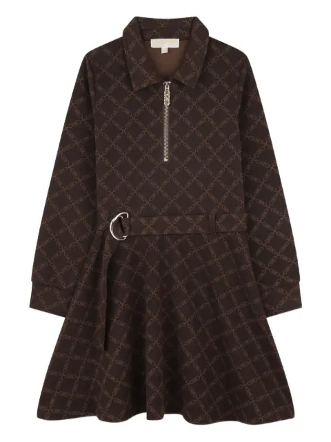 Michael Kors Kids half-zip dress