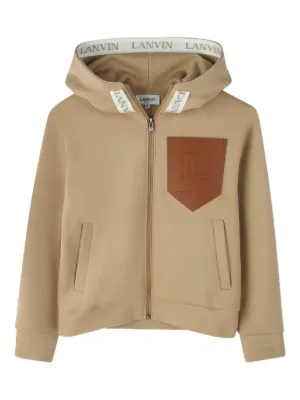 Lanvin Enfant zip-up hoodie