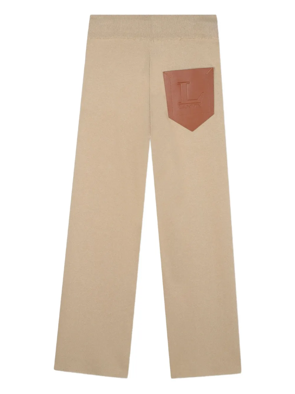 Lanvin Enfant Drawstring-waist Trousers In Neutral