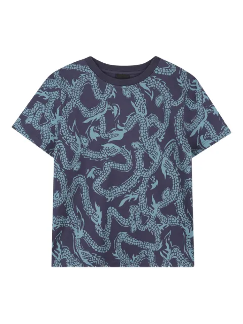 Givenchy Kids playera con estampado gráfico