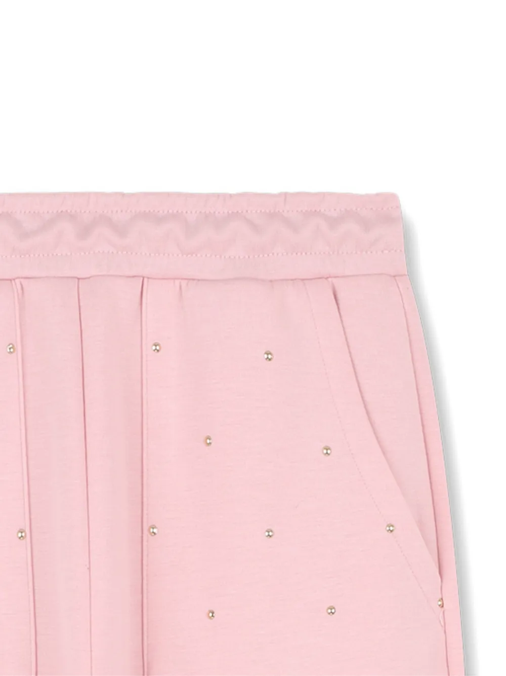 Michael Kors Kids Cargo trainingsbroek met studs Roze