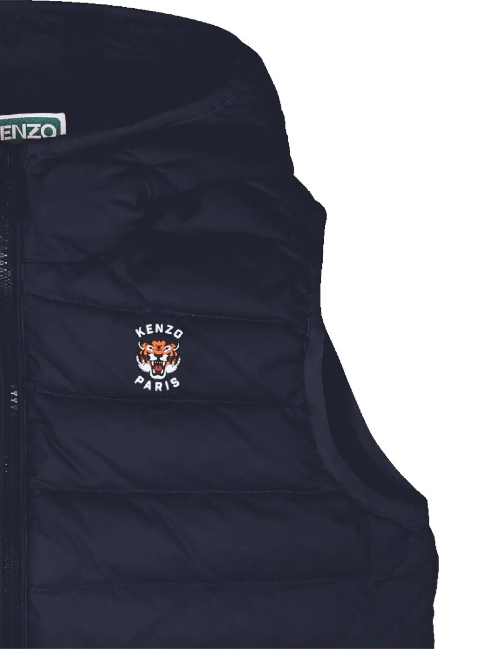 Kenzo Kids Bodywarmer met capuchon Blauw