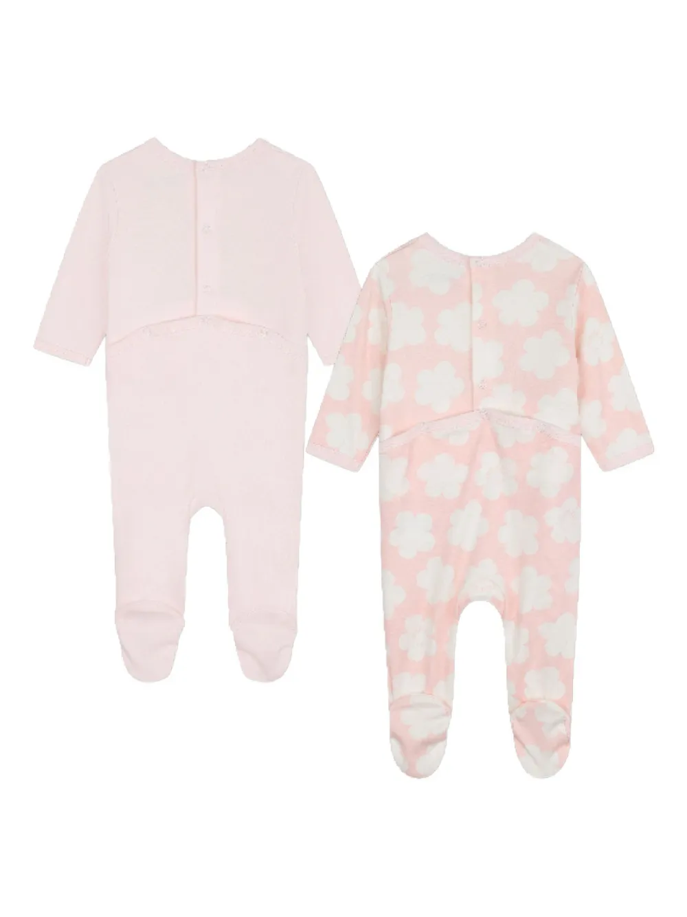 Kenzo Kids Pyjama met bloemenprint Roze