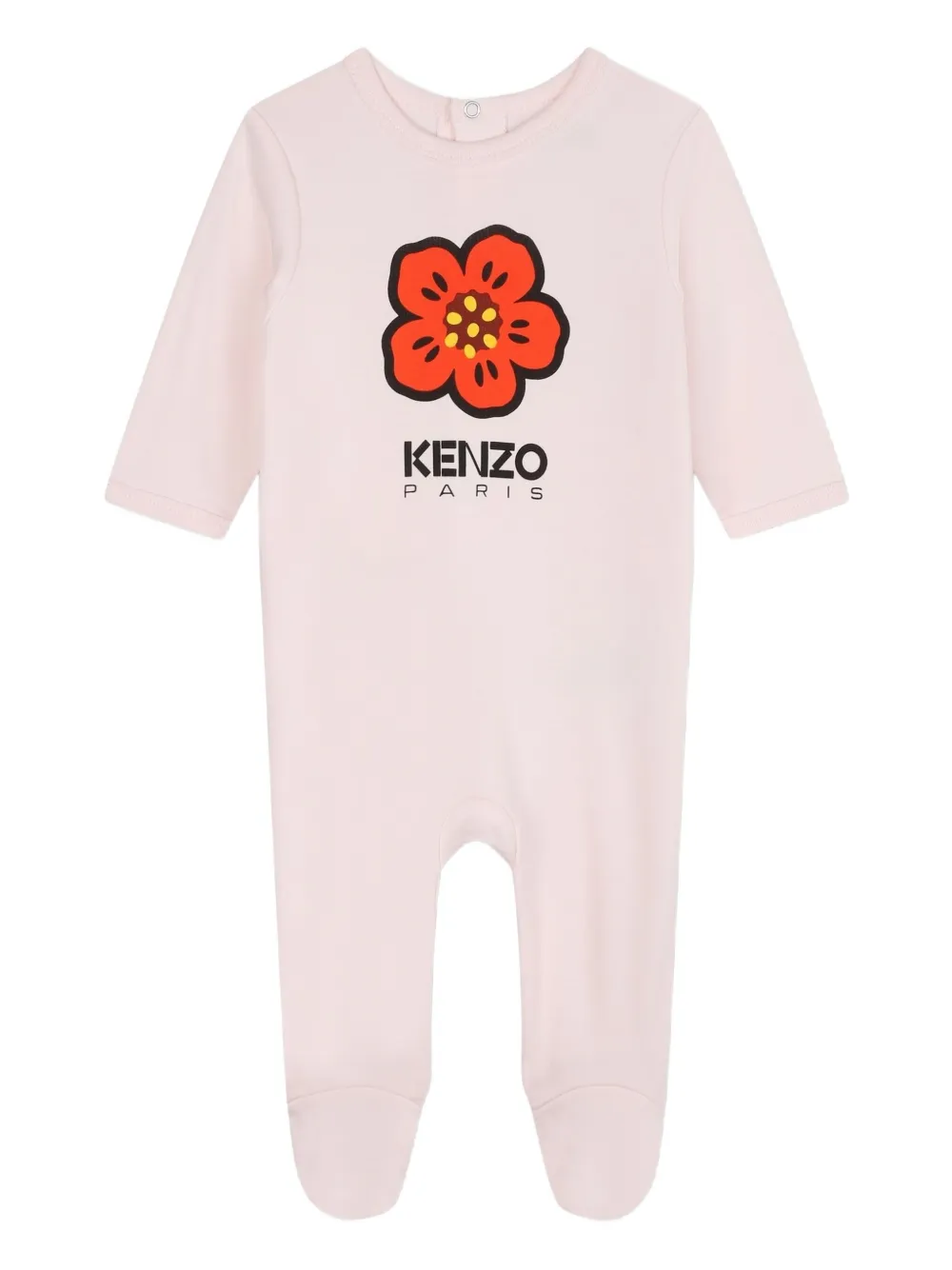 Kenzo Kids Pyjama met bloemenprint Roze