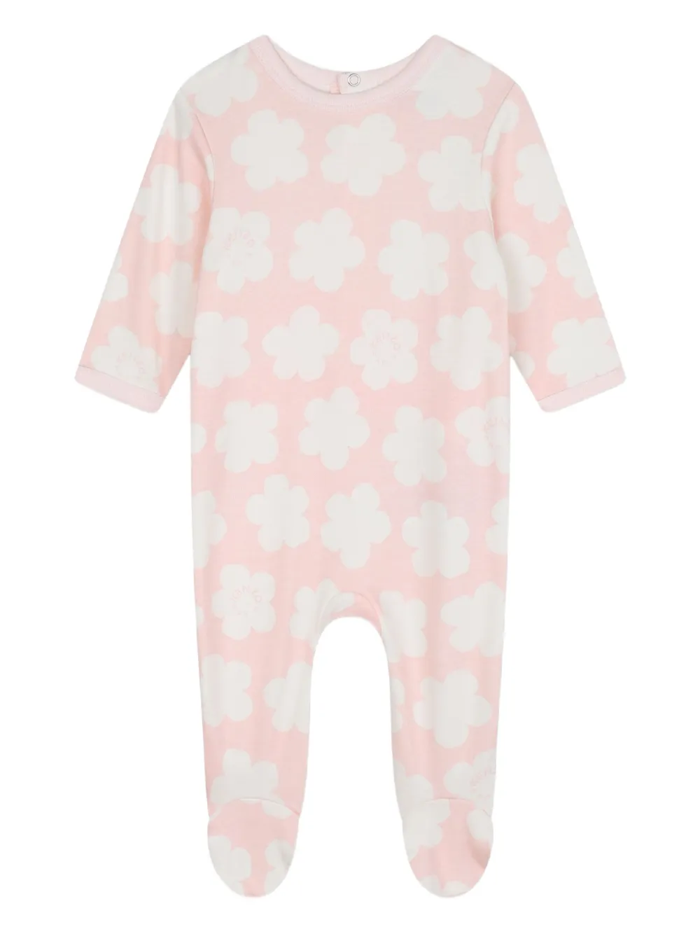 Kenzo Kids Pyjama met bloemenprint Roze