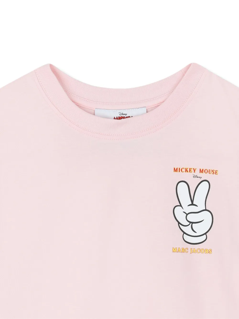 Marc Jacobs X Disney Mickey-mouse Graphic T-shirt In Pink
