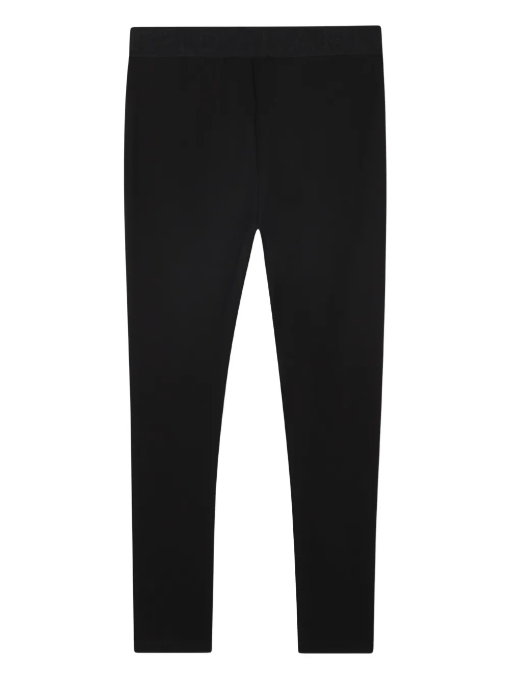 Karl Lagerfeld Kids logo-waistband leggings Zwart