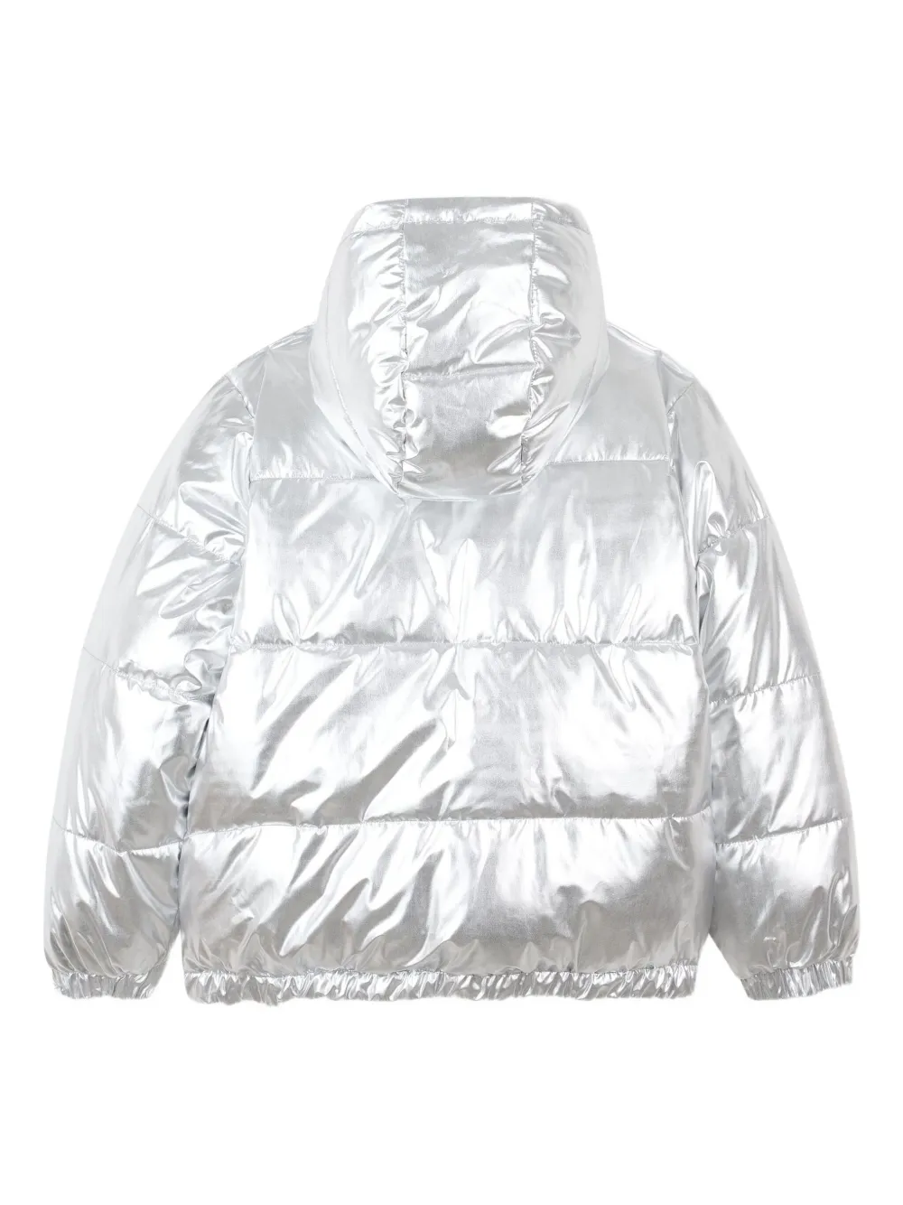 Kenzo Kids Gewatteerd jack met capuchon Roze