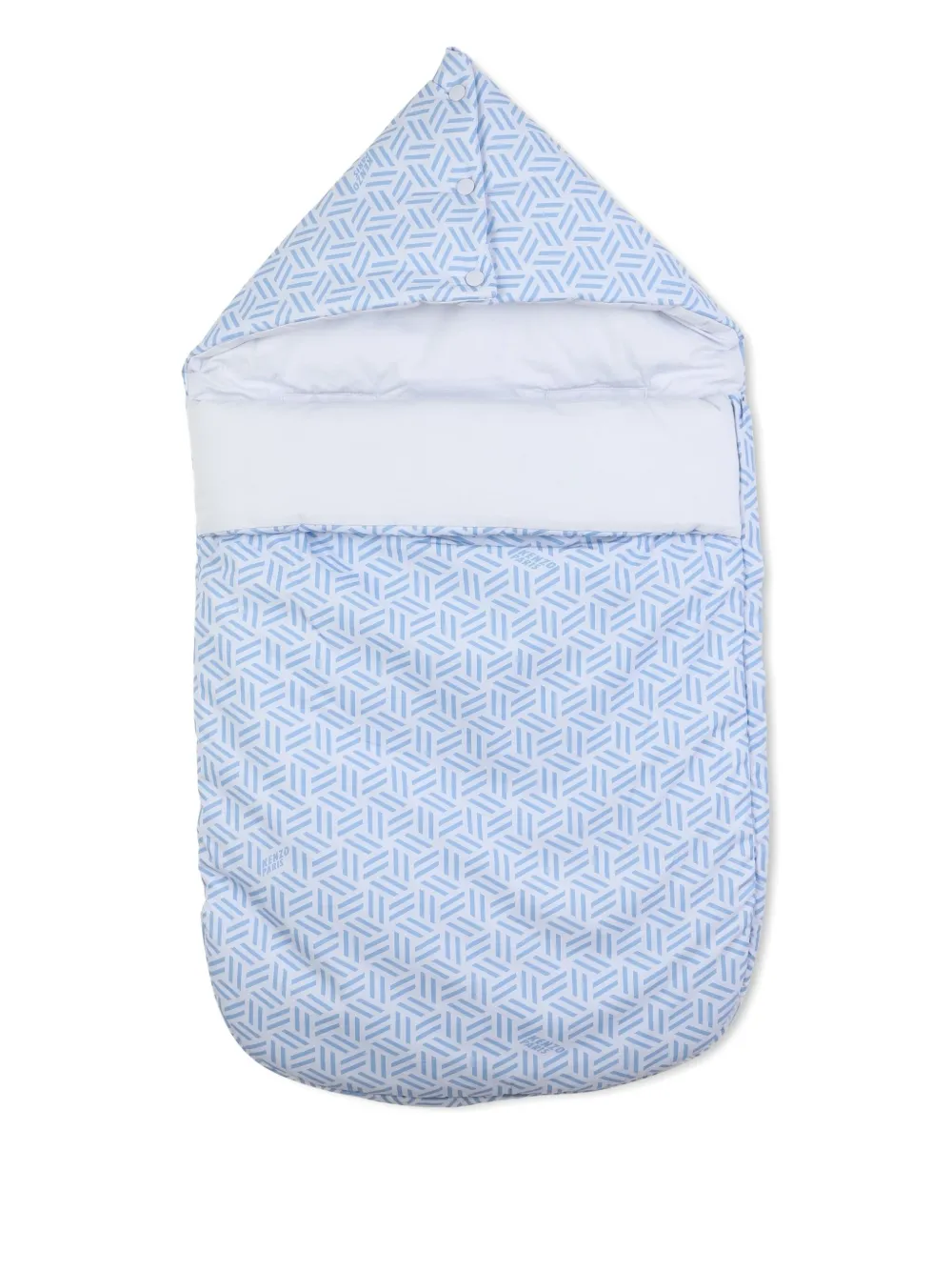 Kenzo Kids Slaapzak met geometrische print Blauw