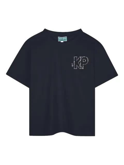 Kenzo Kids تيشيرت مزين بشعار الماركة