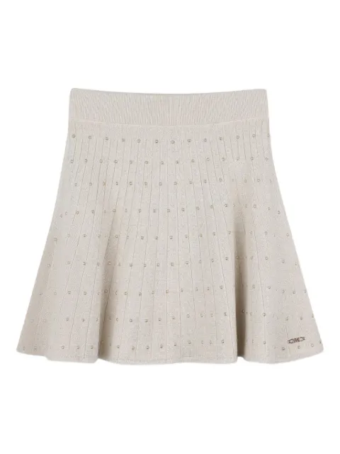 Michael Kors Kids stud-embellishment pleated skirt