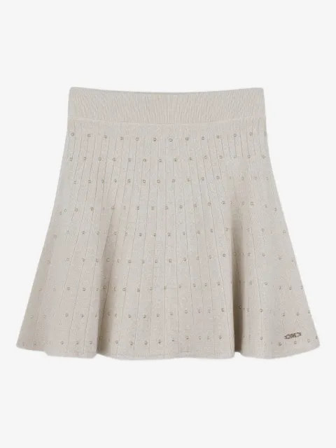 Michael Kors Kids stud-embellishment pleated skirt