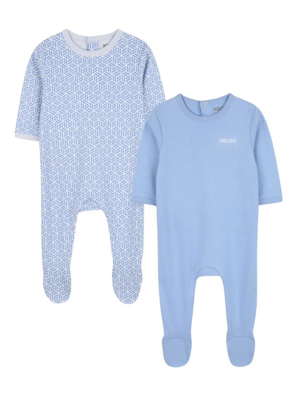 Kenzo Kids Pyjama met print Blauw