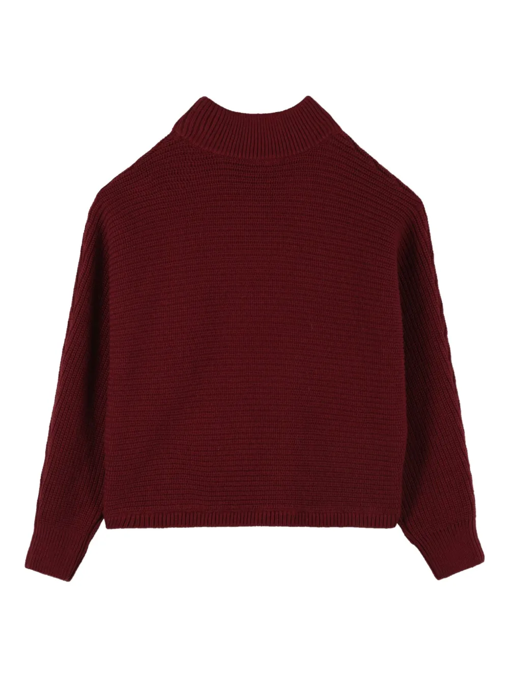 Michael Kors Kids Geribbelde coltrui Rood